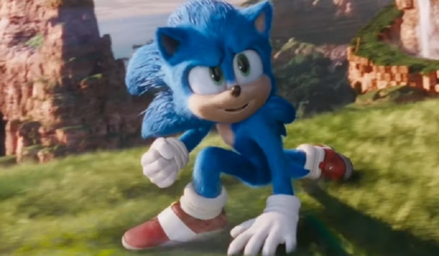 Sonic, diseño estrenado en el cine el pasado 14 de febrero
